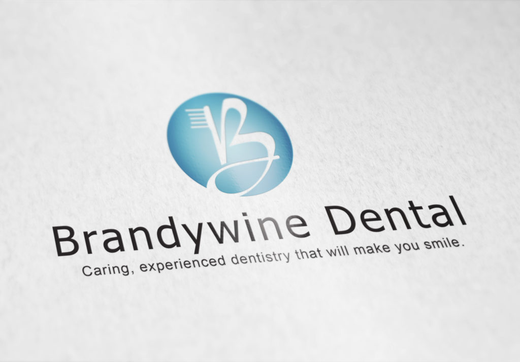 Brandywine Dental logo on paper