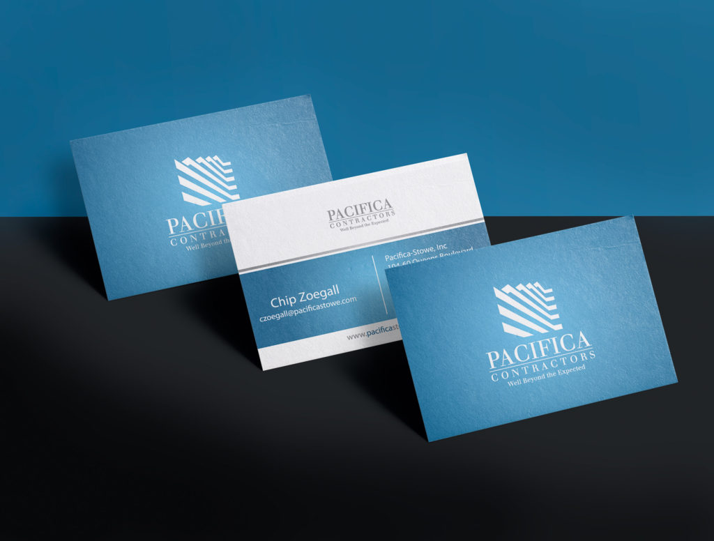 Pacifica business card presentation