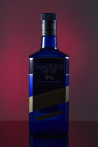 Master's Dry Gin studio shot