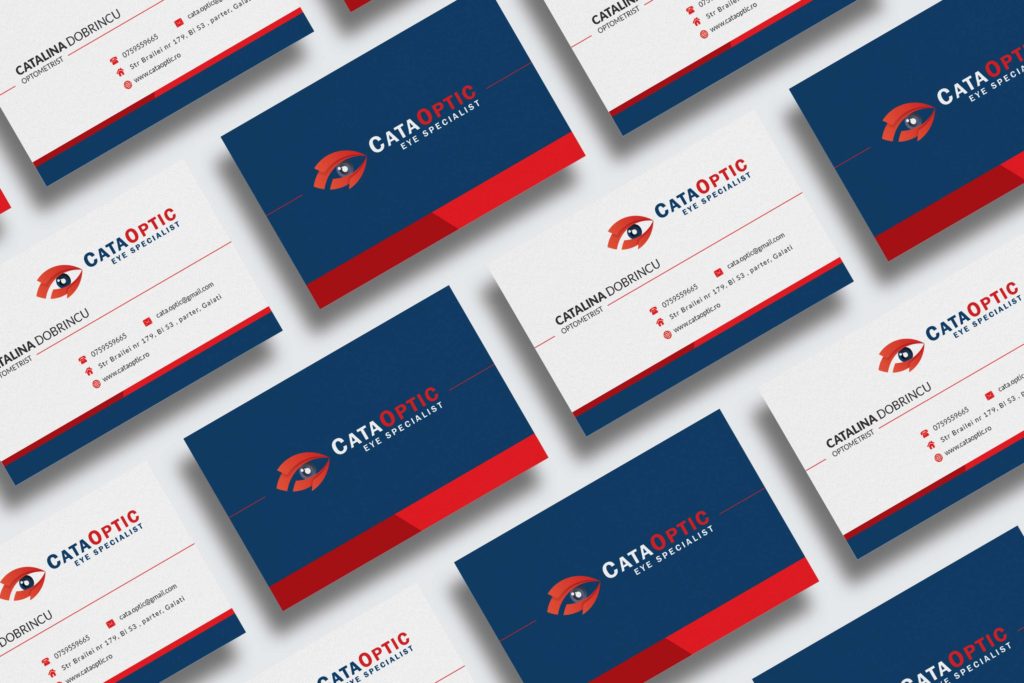 CataOptic Galati - business card